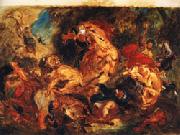 Eugene Delacroix Charenton Saint Maurice oil